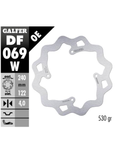 Disco GALFER Wave Fijo 240X4mm DF069W | Motoauto