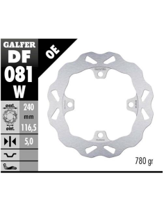 Disco GALFER Wave Fijo 240x5mm DF081W | Motoauto