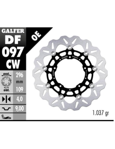 Disco GALFER Wave Flotante Completo (C DF097CW | Motoauto