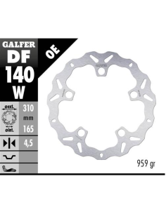 Disco GALFER Wave Fijo 310x4.5mm DF140W | Motoauto