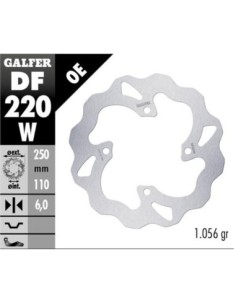 DISC WAVE FIXED 250X6MM DF220W | Motoauto