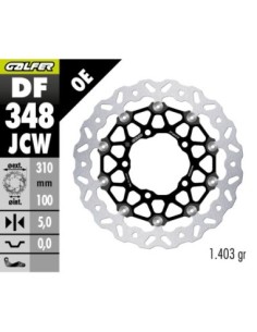 DISC W FLOATECH (C.ALU) 310X5MM (FRONT) DF348JCW | Motoauto