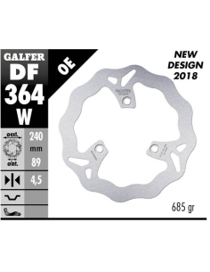 Disco GALFER Wave Fijo 240x4.5mm DF364W | Motoauto
