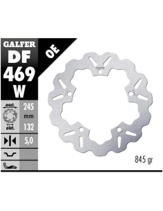 Disco GALFER Wave Fijo 245x5mm DF469W | Motoauto
