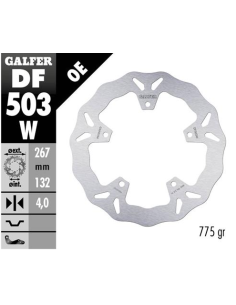Disco GALFER Wave Fijo 267x4mm DF503W | Motoauto