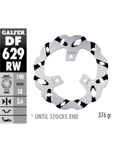 Disco GALFER Wave Fijo Ranurado 190x3.6mm DF629RW | Motoauto