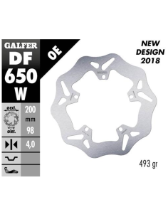 Disco GALFER Wave Fijo 200x4mm DF650W | Motoauto