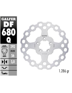 Disco GALFER Fijo Qubic 292x5mm DF680Q | Motoauto