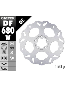 Disco GALFER Wave Fijo 292x5mm DF680W | Motoauto
