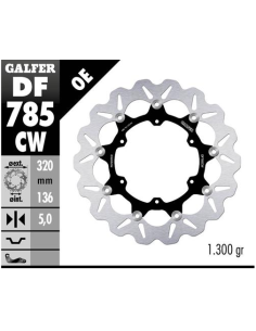 Disco GALFER Wave Flotante Completo (C DF785CW | Motoauto
