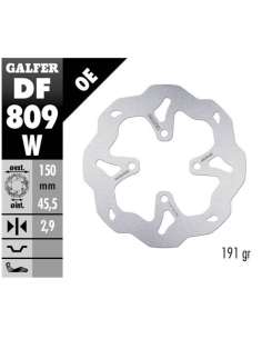 Disco GALFER Wave Fijo 150x2.9mm DF809W | Motoauto