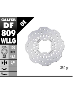 Disco GALFER Wave Fijo Full Type DF809WLLG | Motoauto