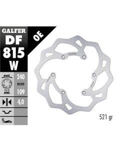 Disco GALFER Wave Fijo 240x4mm DF815W | Motoauto