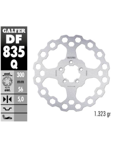 Disco GALFER Fijo Qubic 300x5mm DF835Q | Motoauto