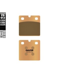 Pastillas GALFER FD013G1370 Sinter FD013G1370 | Motoauto
