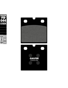 Pastillas GALFER FD044G1054 Semi Metal FD044G1054 | Motoauto