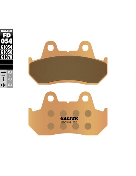 Pastillas GALFER FD054G1370 Sinter FD054G1370 | Motoauto