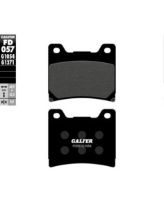 Pastillas GALFER FD057G1054 Semi Metal FD057G1054 | Motoauto