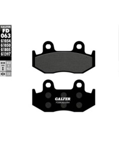 Pastillas GALFER FD063G1054 Semi Metal FD063G1054 | Motoauto