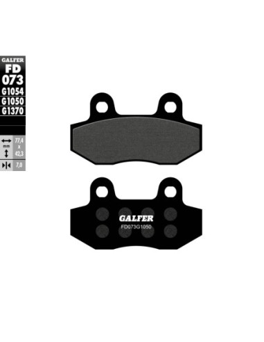 Pastillas GALFER  FD073G1050 Scooter FD073G1050 | Motoauto