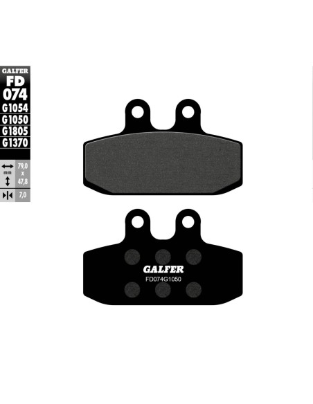 Pastillas GALFER  FD074G1050 Scooter FD074G1050 | Motoauto