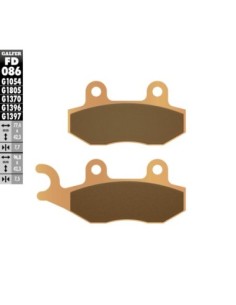 Pastillas GALFER FD086G1396 Sinter FD086G1396 | Motoauto