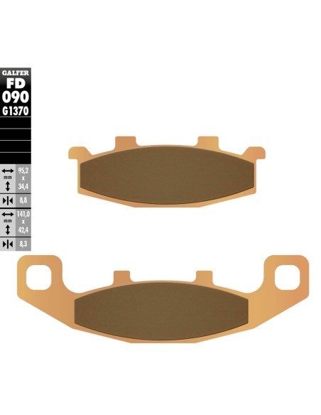 Pastillas GALFER FD090G1370 Sinter FD090G1370 | Motoauto
