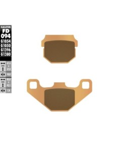 Pastillas GALFER FD094G1396 Sinter FD094G1396 | Motoauto