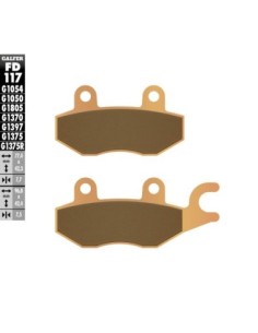 Pastillas GALFER FD117G1370 Sinter FD117G1370 | Motoauto