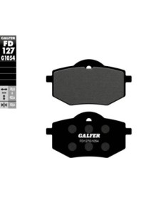 Pastillas GALFER FD127G1054 Semi Metal FD127G1054 | Motoauto