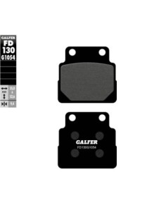 Pastillas GALFER FD130G1054 Semi Metal FD130G1054 | Motoauto