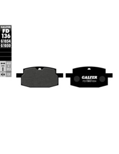 Pastillas GALFER FD136G1054 Semi Metal FD136G1054 | Motoauto