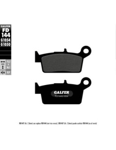 Pastillas GALFER FD144G1054 Semi Metal FD144G1054 | Motoauto