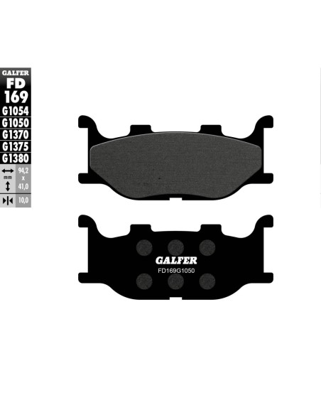 Pastillas GALFER FD169G1050 Scooter FD169G1050 | Motoauto