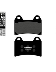 Pastillas GALFER FD176G1054 Semi Metal FD176G1054 | Motoauto