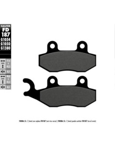 Pastillas GALFER FD187G1050 Scooter FD187G1050 | Motoauto