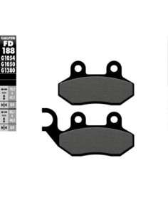 Pastillas GALFER FD188G1050 Scooter FD188G1050 | Motoauto
