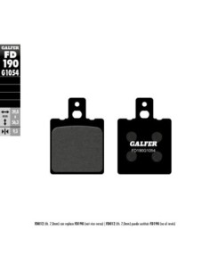 Pastillas GALFER FD190G1054 Semi Metal FD190G1054 | Motoauto