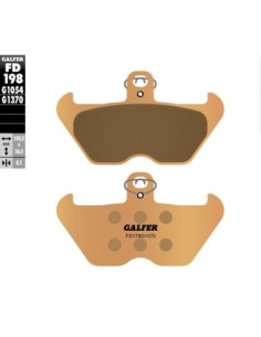 Pastillas GALFER FD198G1370 Sinter FD198G1370 | Motoauto