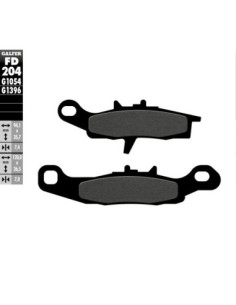 Pastillas GALFER FD204G1054 Semi Metal FD204G1054 | Motoauto