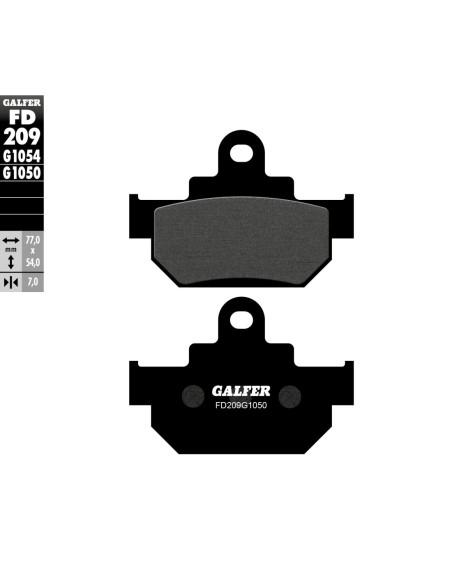 Pastillas GALFER FD209G1050 Scooter FD209G1050 | Motoauto