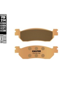 Pastillas GALFER FD214G1380 Scooter FD214G1380 | Motoauto