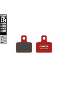 Pastillas GALFER FD224G1805 Trial Top FD224G1805 | Motoauto