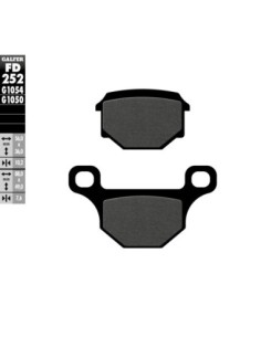 Pastillas GALFER FD252G1050 Scooter FD252G1050 | Motoauto