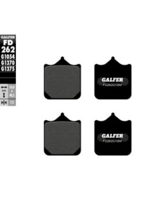 Pastillas GALFER FD262G1054 Semi Metal FD262G1054 | Motoauto
