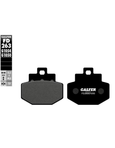 Pastillas GALFER FD263G1050 Scooter FD263G1050 | Motoauto