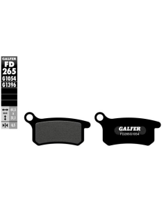 Pastillas GALFER FD265G1396 Sinter FD265G1396 | Motoauto