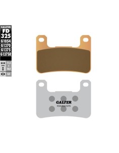 Pastillas GALFER FD325G1375 Sinter FD325G1375 | Motoauto