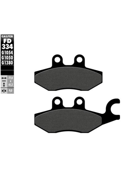 Pastillas GALFER FD334G1380 Scooter FD334G1380 | Motoauto
