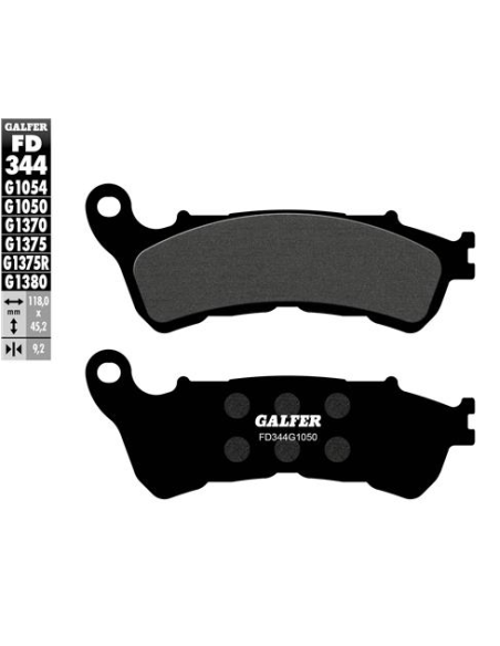 Pastillas GALFER FD344G1050 Scooter FD344G1050 | Motoauto